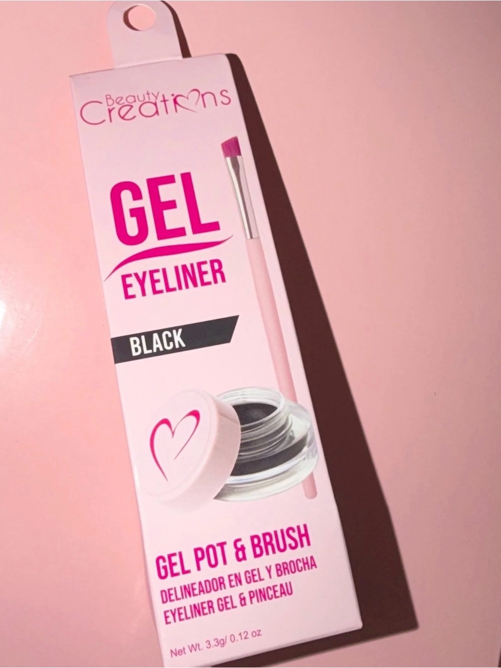 Long lasting waterproof gel eyeliner